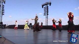 FFD  DANSE FLAMENCO  Bordeaux Fête le Fleuve [upl. by Ahtekal997]