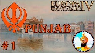 Sikh Pun  Europa Universalis 4  Emperor Punjab [upl. by Lena]