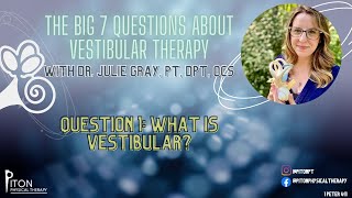 What is vestibular The Big 7 Questions About Vestibular Therapy Dizziness amp Concussion Treatment [upl. by Sirromad]