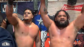 Jacob Fatu vs Savage King Zilla Fatu Debuts Son of Umaga GCWA Wrestling [upl. by Anayhd]