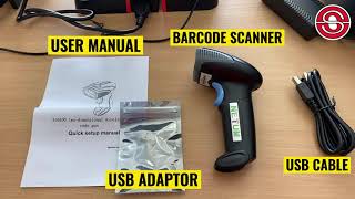 BARCODE SCANNER  Unboxing And Review Wireless Bluetooth 3inOne NETUM Barcode Scanner [upl. by Sarchet]