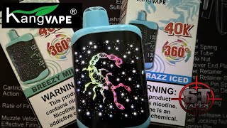 Kangvape 40K disposable with 360 degree screen [upl. by Ilanos]