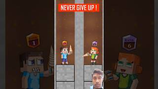 Never Give Up Baby Alex VS Baby Steve With Mining Brawlstars Challenge shots video youtube [upl. by Myrtle982]