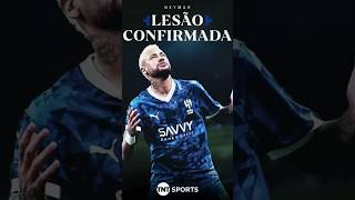 Neymar Jr nova lesão confirmada rompimento muscular neymar neymarjr [upl. by Won342]