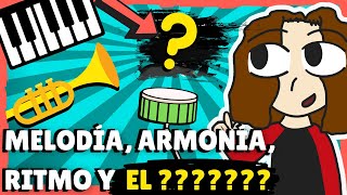 ¿Qué es la MÚSICA y cuáles son sus 4 ELEMENTOS ▶️ Ejemplos Definición y Características ✅ FÁCIL [upl. by Algar]