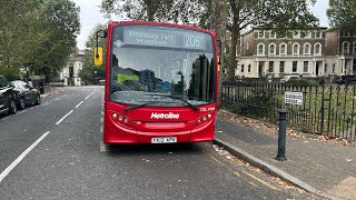 Full Route Visual206 Kilburn ParkWembley ParkThe PaddocksMetroline Enviro 200DEL1980YX12 APK [upl. by Llertak]