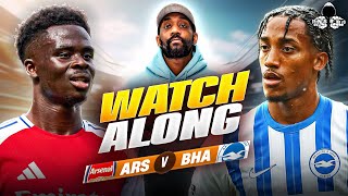 Arsenal vs Brighton LIVE  Premier League Watch Along and Highlights with RANTS [upl. by Terag]