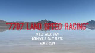 Speed Week 2023 7707 Land Speed Team Makes it to Bonneville [upl. by Drucilla]