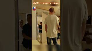 Soldiers coming home surprise emotional familylove amazing comingback [upl. by Yoo]