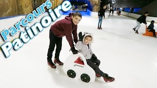 VLOG  PARCOURS FUN à la PATINOIRE [upl. by Lambertson]