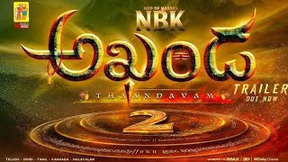 Akhanda 2 Movie Teaser Telugu Nandamuri Balakrishna akhanda2 teaser [upl. by Hgeilyak]