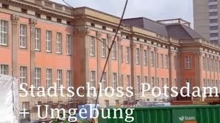 Stadtschloss Potsdam Neptunbecken und Umgebung [upl. by Haimirej520]