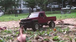 MN82 LC79 with Custom Leaf Spring  Test run [upl. by Hendricks]