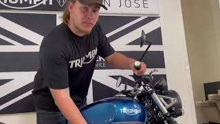 2022 Triumph Street Twin  Quick review  changes vs prior model [upl. by Ainsworth]