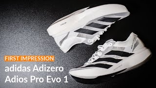 วิ่งครั้งแรก adidas Adizero Adios Pro Evo 1 [upl. by Drice]