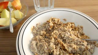 Havermoutpap met Amandelmelk Recept [upl. by Ennahtebazile217]