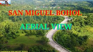 Camanaga san miguel bohol aerialview [upl. by Esilrahc963]