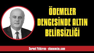 SERVET YILDIRIM Ã–DEMELER DENGESÄ°NDE ALTIN BELÄ°RSÄ°ZLÄ°ÄÄ°  SESLÄ° KÃ–ÅE YAZISI [upl. by Cacie]