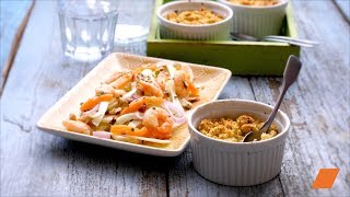 🌿 Deux Recettes de Fenouil Faciles et Délicieuses 🐟  Avec Saumon Fumé et Crevettes [upl. by Freemon457]