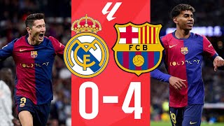 REAL MADRID VS BARCELONA 04 LA LIGA 202425 [upl. by Eiramave]