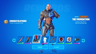 HOW TO UNLOCK FOUNDATION SKIN IN FORTNITE Unlock ALL Foundation Challenges Rewards [upl. by Sheply781]