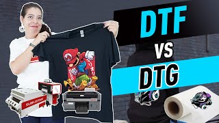 😉Impresión DTF y DTG ¿Cómo elegir [upl. by Norted]