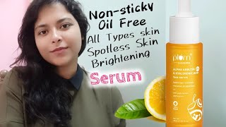 Plum Alpha Arbutin Serum  Review [upl. by Irrot47]