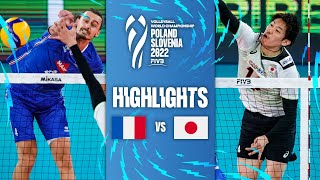 🇫🇷 FRA vs 🇯🇵 JPN  Highlights Final Phase  Mens World Championships 2022 [upl. by Hinkel]