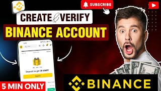 How to create amp Verify Binance Account Binance ka account kaise bnaayein aur KYC kaise krein [upl. by Roshan]