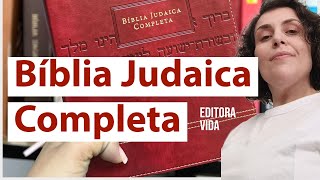 Mais Lançamentos chegando da Editora Vida  Bíblia Judaica Completa [upl. by Fortunio]