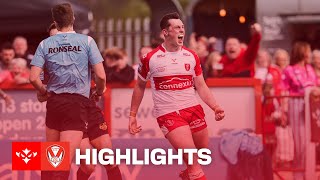 HIGHLIGHTS Hull KR vs St Helens  The Robins march on in Round 10 [upl. by Primaveras588]