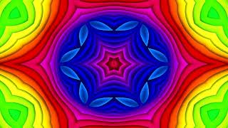 Kaleidoscope Dreams Mesmerizing Images Relaxing Music [upl. by Lleryt925]