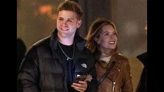 Meghann Fahy and Leo Woodall Enjoy Romantic NYC Date Night [upl. by Erasmo]