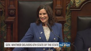 Gov Whitmer delivers State of the State address [upl. by Fortin]