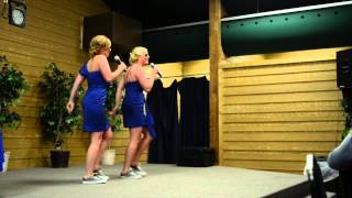 Best Wedding Toast Ever  Sisters of Bride Sing Surprise Rap [upl. by Anayit727]