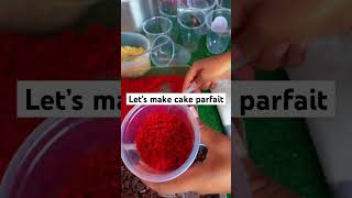 How to make cake parfait best consumed chilled myfavourite dessertday food nathyskitchen [upl. by Ybbed156]