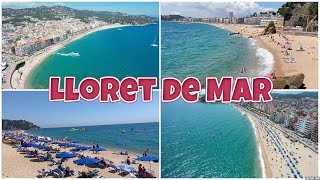 LLORET DE MAR 🇪🇸 SPAIN 2024  Costa Brava [upl. by Annaoi]