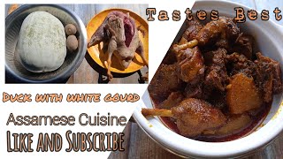 Duck with White Gourd Assamese Cuisine [upl. by Arbmahs]