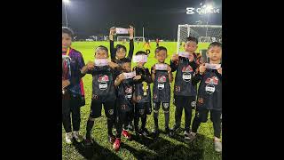 Champion U8 Hevea Grassroot Tournament football [upl. by Eiroj]