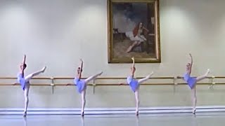 VAGANOVA BARRE CLASS FOLLOW ALONG  Vaganova Ballet Academy 4th grade exam [upl. by Mona554]