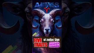 5 Traits Of Zodiac Sign ARIES astrology aries horoscope shorts [upl. by Alahsal]