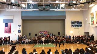 JV Pantherettes at High School Homecoming Pep Rally [upl. by Salkcin]