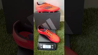 Weighing the Adidas F50 League FGMG Football Boots  Vivid Horizon Pack soccer adidas football [upl. by Aoh646]