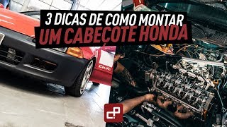 COMO MONTAR DE FORMA CORRETA O CABEÇOTE DO MOTOR HONDA [upl. by Rob503]