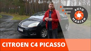 Citroen C4 Picasso 16 HDI  dlaczego francuskie minivany są najlepsze test PL  AutoMarian 500 [upl. by Eyde689]