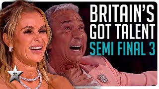 Britains Got Talent 2024 Semi Final 3  ALL AUDITIONS [upl. by Ibocaj]