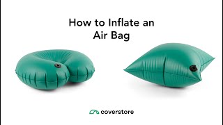 How to Inflate an Air Bag [upl. by Murdock202]