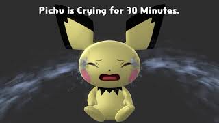 Pichu is Crying for 30 Minutes SFM  SSBUs Most Cute and Adorable Baby Pokemon Ever [upl. by Matronna723]