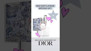 Dior platinum Birthday Gift 2024 diorbeauty diorgiftwithpurchase [upl. by Oicangi]