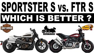 HARLEYDAVIDSON Sportster S vs INDIAN FTR S Which is Better [upl. by Purdy864]